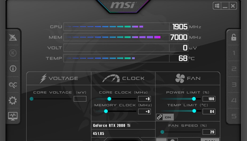 MSI Afterburner